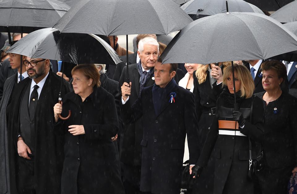 World leaders gather in Paris to mark the 100 100 years since the end of the World War I. (Photo: AFP)